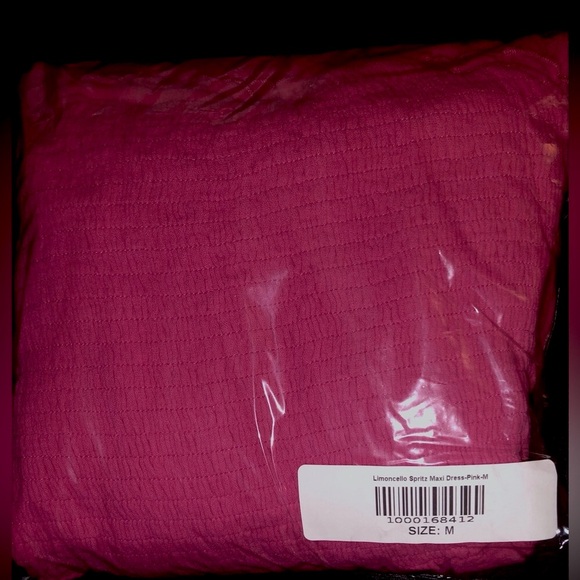 Vici limoncello spritz pink maxi dress NEW size medium Re $80+w/t - Picture 12 of 14